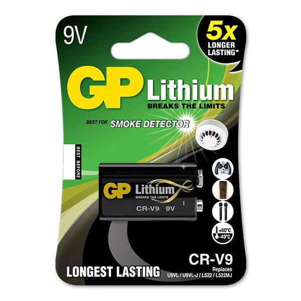 Батарейка литиевая GP CR-V9 9В бл/1