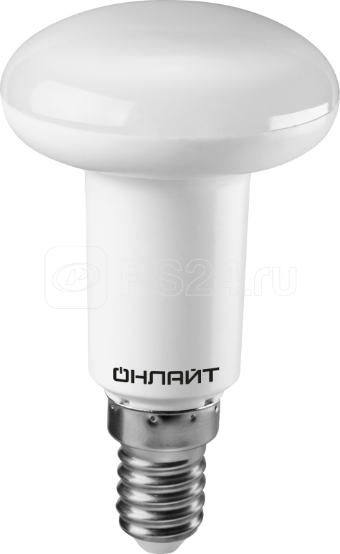 Лампа светодиодная 71 652 OLL-R50-5-230-4K-E14 5Вт 4000К нейтр. бел. E14 500лм 176-264В ОНЛАЙТ