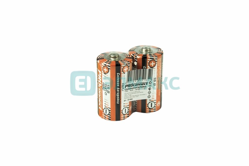 Солевая батарейка Proconnect D (R20)
