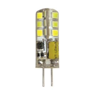 Лампа светодиодная LE JC LED 3W 4K G4 12V (100/1000) LEEK