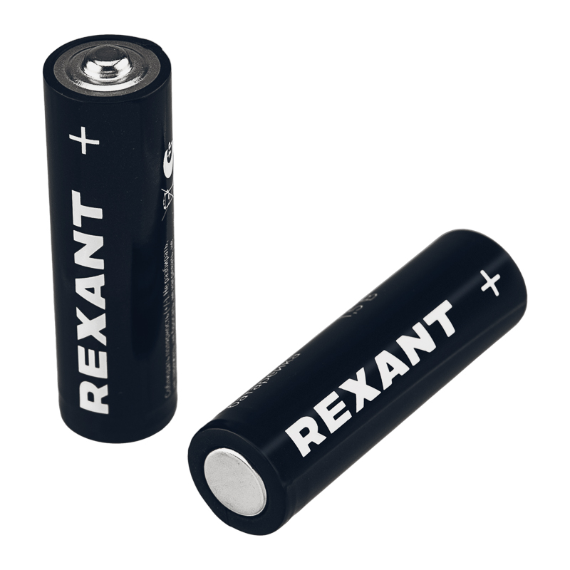 Алкалиновая батарейка AA/LR6 пальчиковая 1,5В блистер 24 шт. REXANT