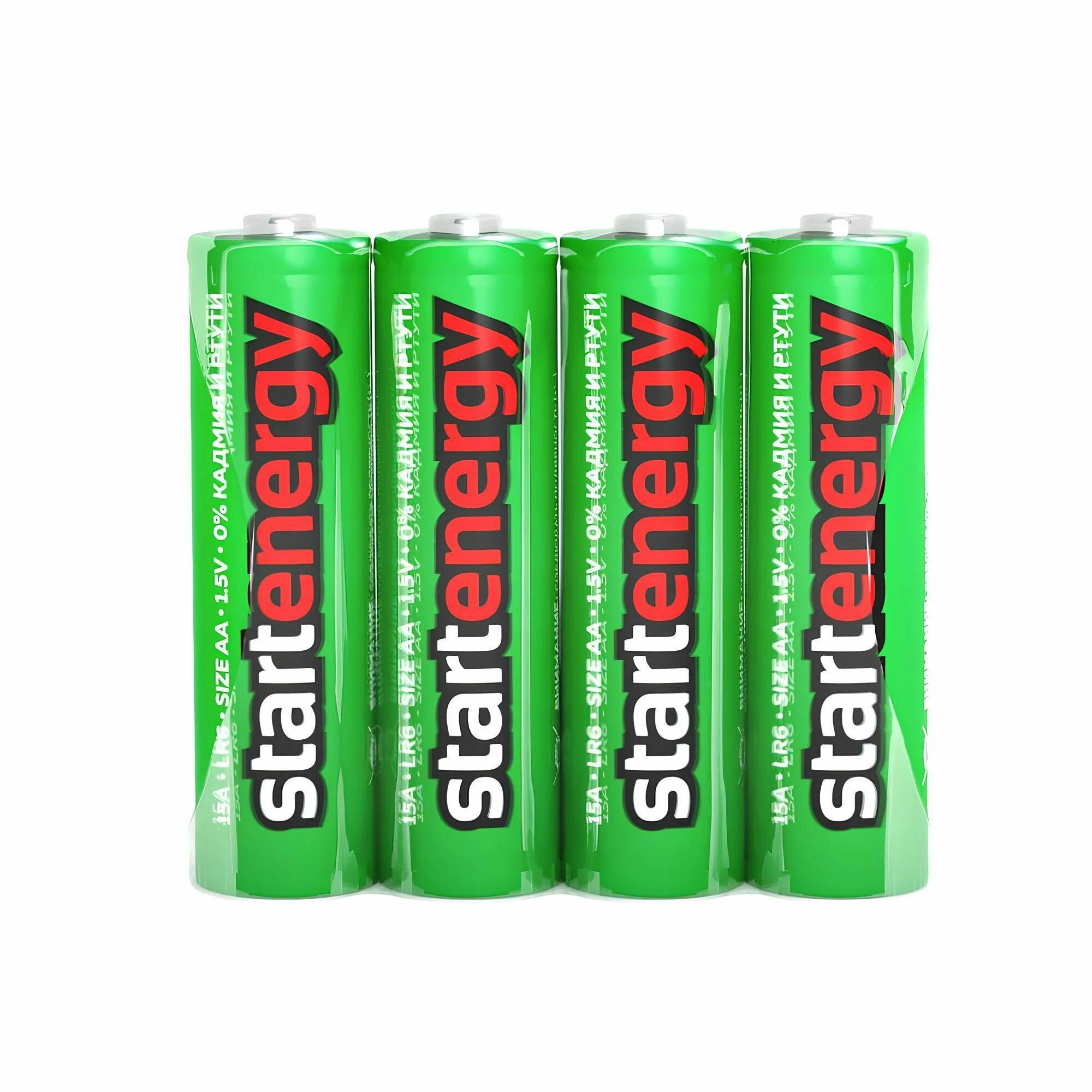 Батарейка щелочная Start Energy LR06 (AA) 1,5В 4 в п/э (LR6-SH4)