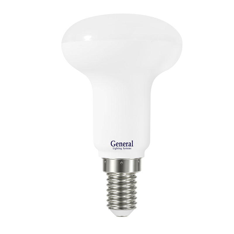 Лампа Светодиодная General  GLDEN-R50-7-230-E14-2700 1/10/100