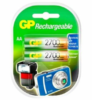 Аккум. GP R6 (AA) Ni-MH 2700mAh бл/2