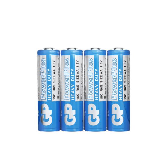 Батарейка солевая GP R6 (AA) Power Plus 1.5В 4 в п/э