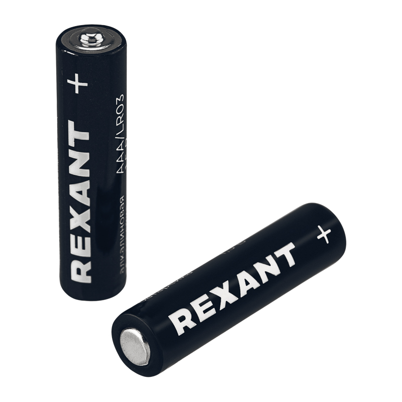 Алкалиновая батарейка AAA/LR03 мизинчиковая 1,5В блистер 24 шт. REXANT
