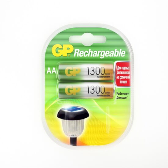 Аккум. GP R6 (AA) Ni-MH 1300mAh бл/2 (130AAHC-2DECRC2)