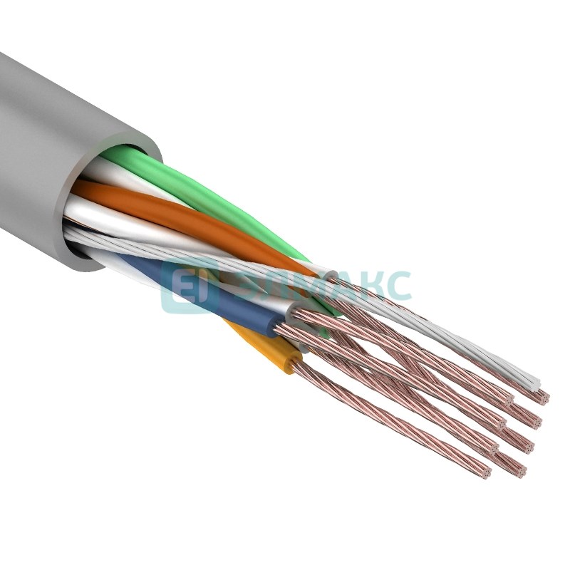 Кабель UTP 4PR 24AWG CAT5e 305м STRANDED REXANT