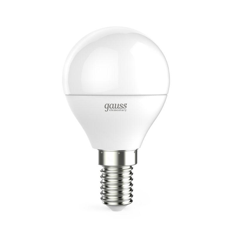 Лампа Gauss LED Elementary Globe 10W E14 2700K 1/10/100