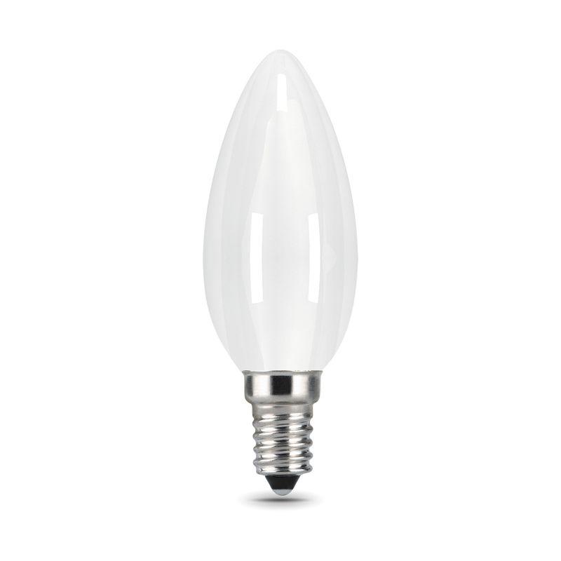 Лампа Gauss LED Filament Candle OPAL E14 5W 2700К 1/10/50