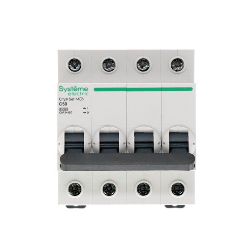 City9 Set Автоматический выключатель (АВ) С 50А 4P 4.5kA 400В